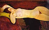 the Reclining Nude by Amedeo Modigliani